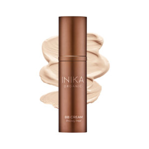 INIKA Organic BB Cream Nude shade bottle with prickly pear oil