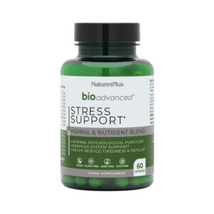 Nature's Plus Bio-Advanced Stress Support capsule bottle