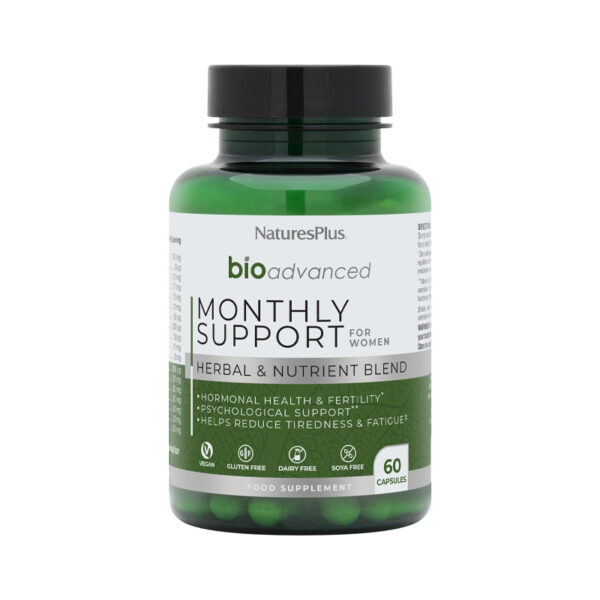 Natures Plus BioAdvanced Monthly Support - 60 Capsules