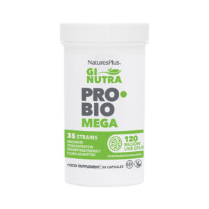 Nature's Plus GI Nutra Probiotic Mega capsule bottle
