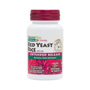 Natures Plus HA E/R Red Yeast Rice 600mg - 30 Tablets