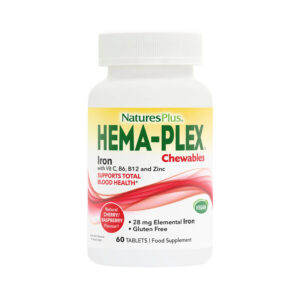 Natures Plus Hema Plex - 60 Chewable Tablets