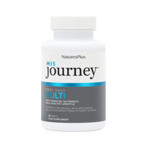 Nature's Plus His Journey men's multivitamin bottle