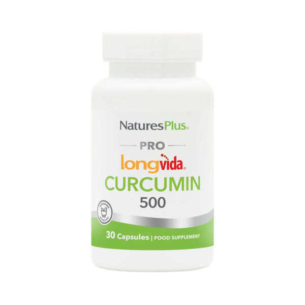 Natures Plus Longvida Curcumin 500mg - 30 Capsules