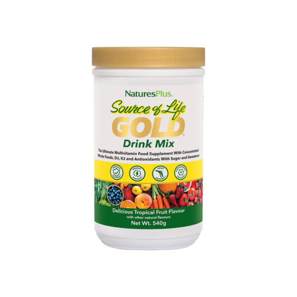 Natures Plus Source Of Life Gold Drink Mix - 540g