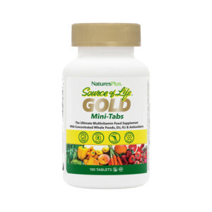 Natures Plus Source of Life Gold Multivitamin - 180 Mini Tablets