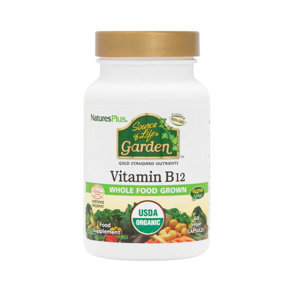 Natures Plus Source of Life Garden Vitamin B12 - 60 Capsules