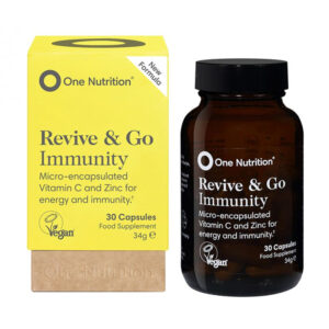 One Nutrition Revive & Go Vit C & Zinc - 30 Capsules