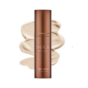INIKA Organic BB Cream Nude shade bottle with prickly pear oil