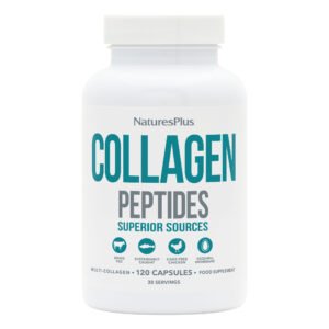 Natures Plus Collagen Peptides - 120 Capsules