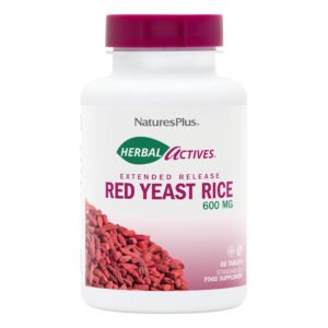 Natures Plus Herbal Actives Red Yeast Rice Extended Release - 60 Tablets